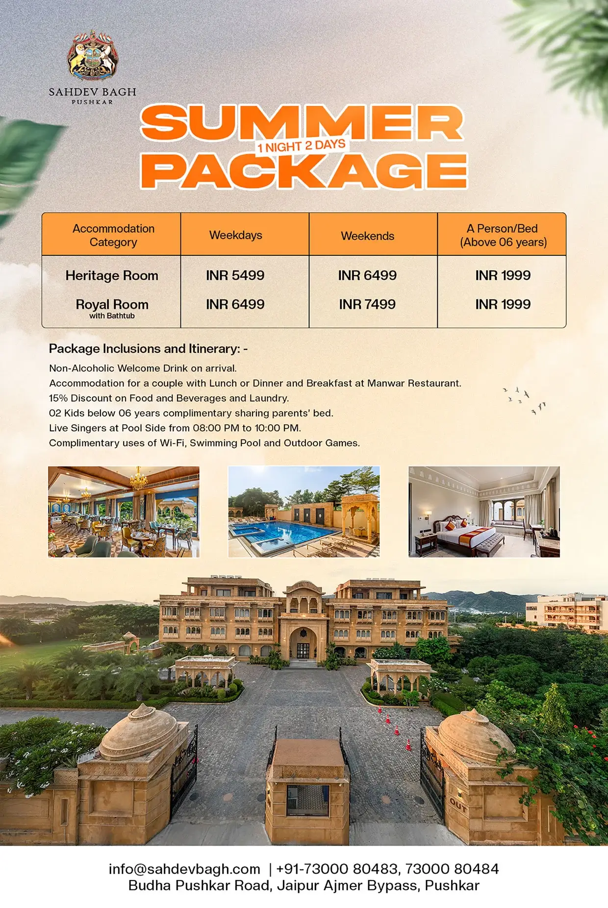 luxury hotels in Rajasthan